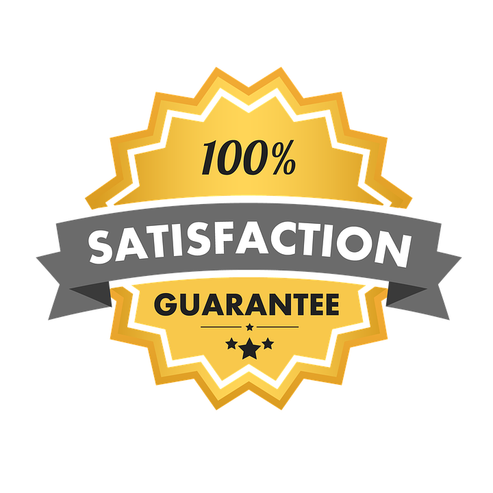 100% Satisfaction seal for a fence company in El Paso Texas